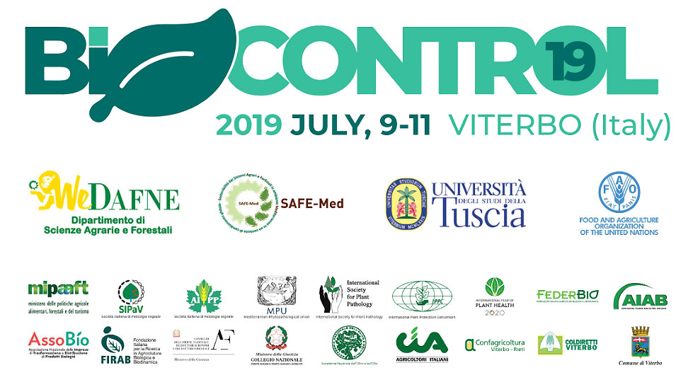 DAFNE: BIOCONTROL2019 (8-11 Luglio)