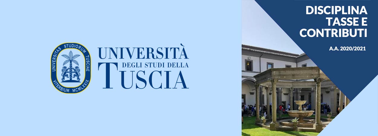 Unitus • SdM | Disciplina Tasse e Contributi - Anno Accademico 2020/2021