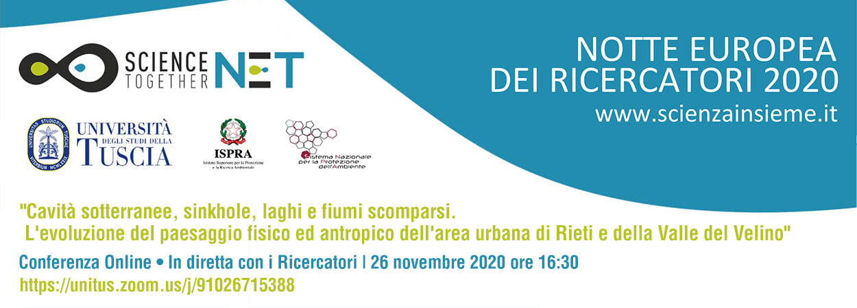 Unitus • SdM | Notte della Ricerca a Rieti giovedì 26 novembre 2020