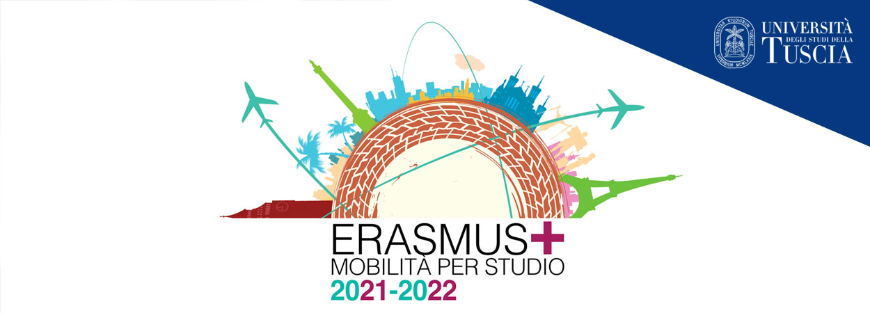 Unitus | Bando Erasmus+ di mobilità per soggiorni di studio all'estero a.a. 2021/2022