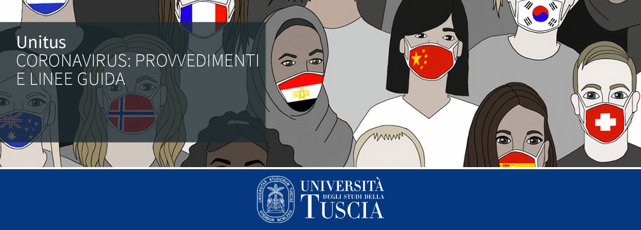 UNITUS • SdM | CORONAVIRUS: PROVVEDIMENTI E LINEE GUIDA