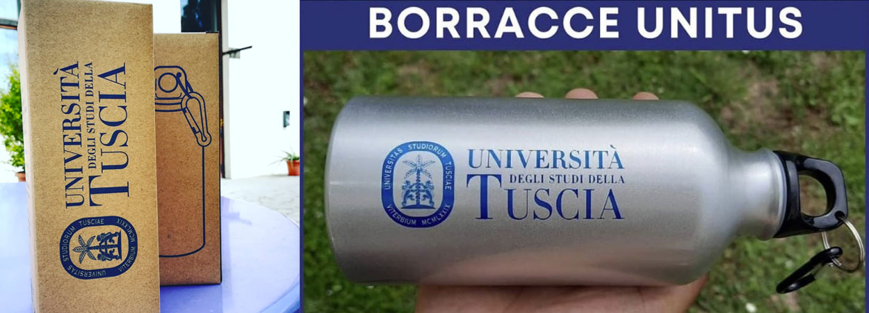 In distribuzione da domani a tutti gli iscritti le borracce Unitus