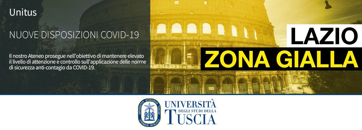 UNITUS | NUOVE DISPOSIZIONI COVID-19