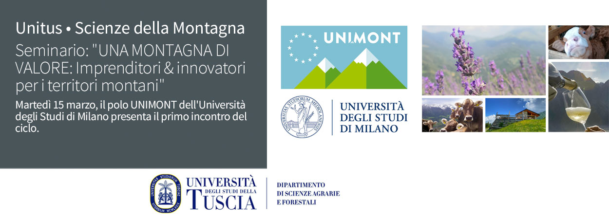 Unitus • Scienze della Montagna | Seminario: 