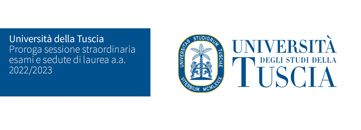 Università della Tuscia | Proroga sessione straordinaria esami e sedute di laurea a.a. 2022/2023