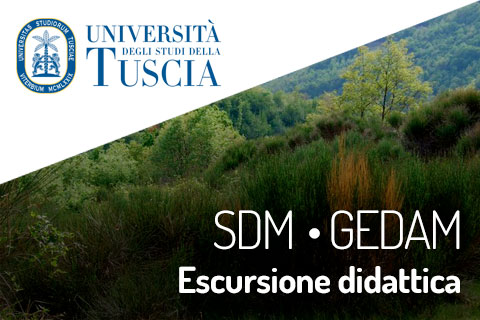 Unitus • SDM/GEDAM | Escursione didattica giovedì 23 marzo