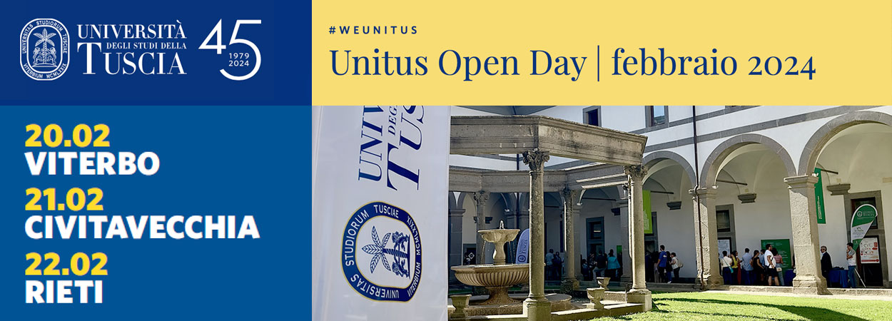 Unitus Open Day | febbraio 2024