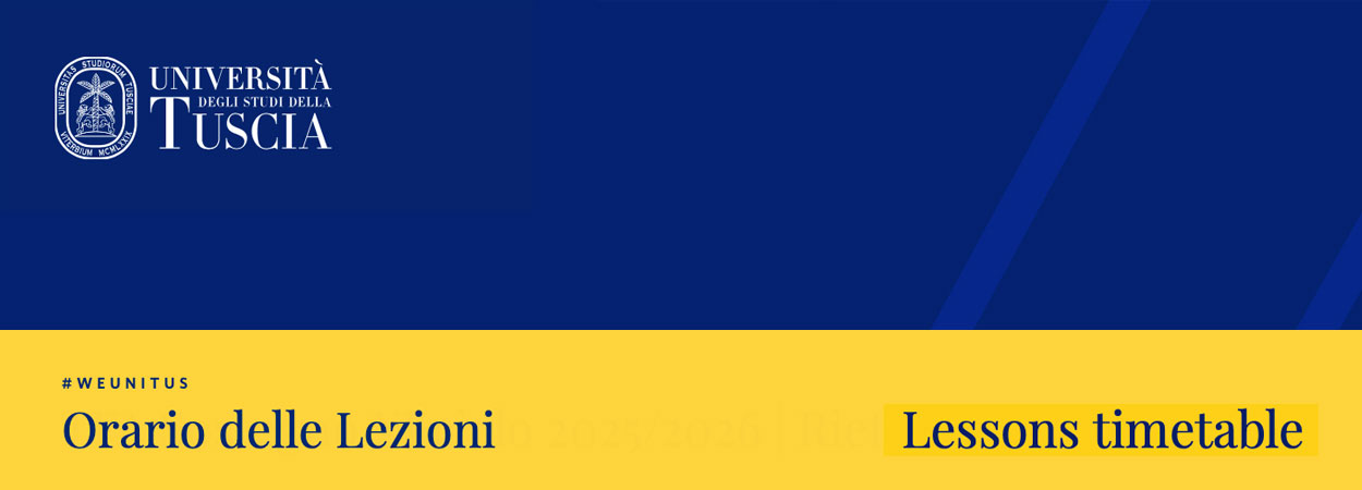 Università della Tuscia | Orario delle Lezioni