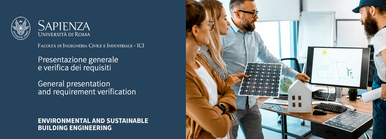 Environmental and Sustainable Building Engineering | Presentazione generale e verifica dei requisiti • General presentation and requirement verification