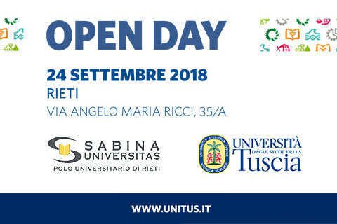 Il prossimo 24 settembre torna a Rieti l’appuntamento con l’open day autunnale di Scienze della Montagna