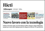 Nuovo lavoro con la tecnologia