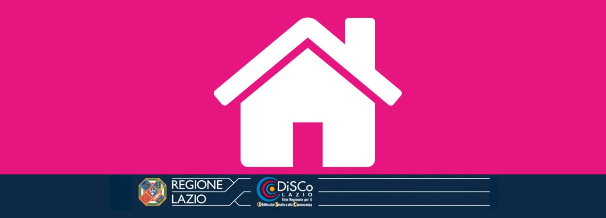 DiSCo Lazio | Bando Contributi Alloggio 2020/2021