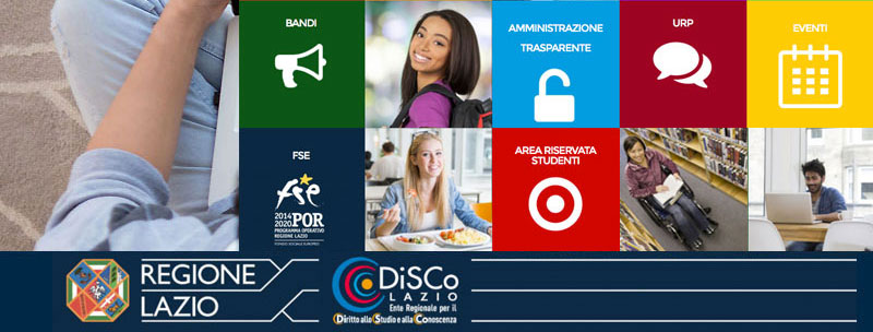 DiSCo e la Regione Lazio a fianco degli studenti per garantire il diritto allo studio