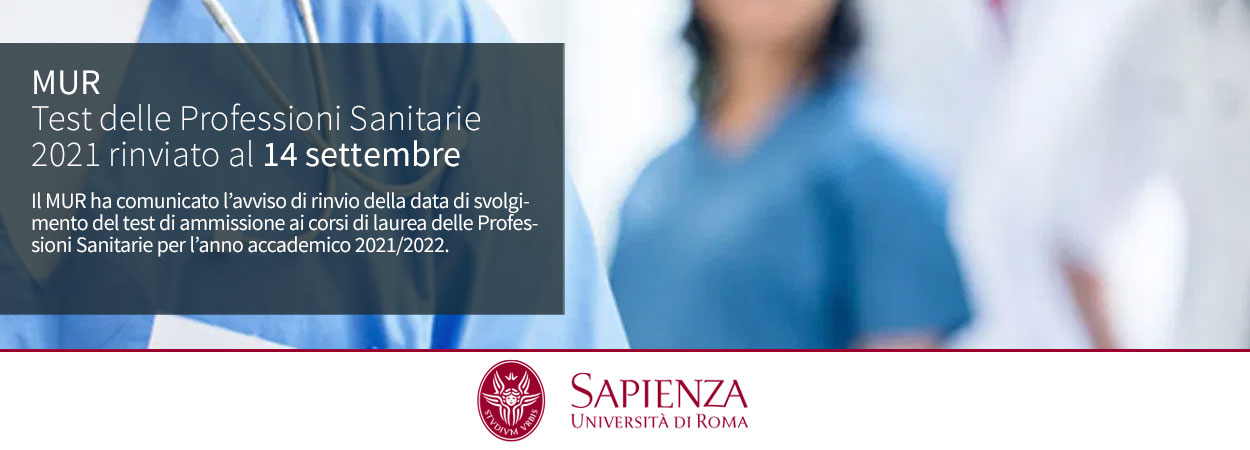 Test delle Professioni Sanitarie 2021 rinviato al 14 settembre