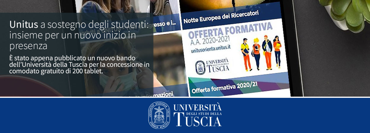 Unitus a sostegno degli studenti: insieme per un nuovo inizio in presenza