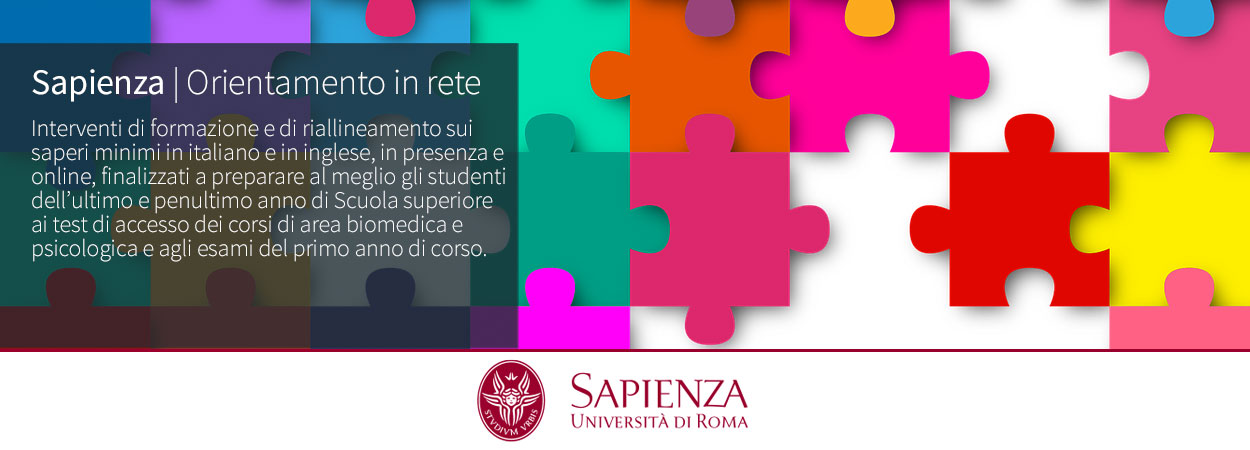 Sapienza | Orientamento in rete