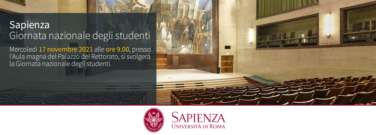 Sapienza | Giornata nazionale degli studenti