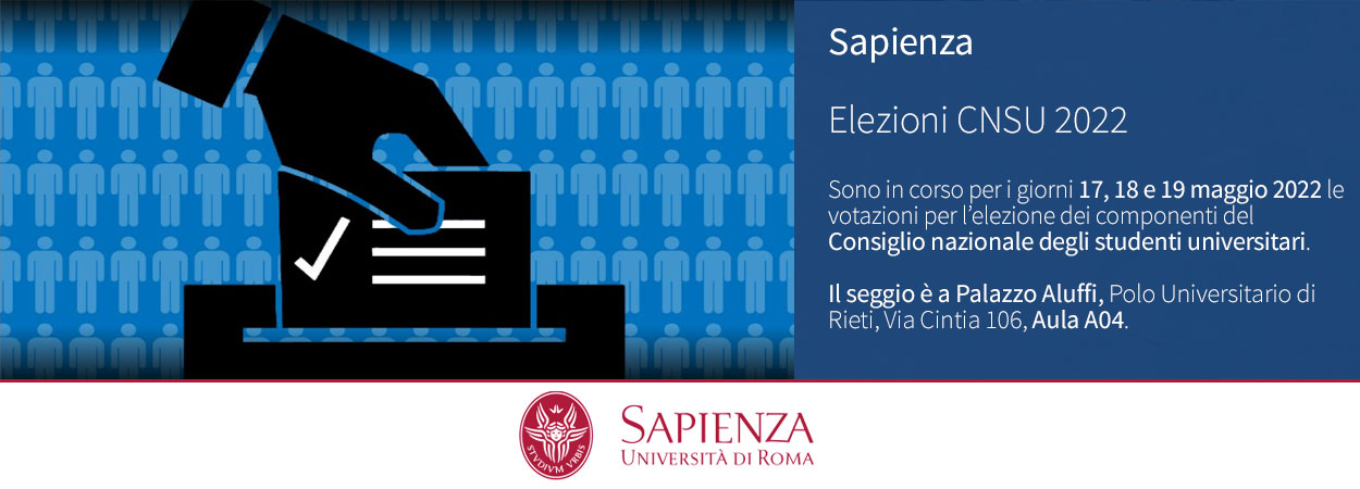 Sapienza | Elezioni CNSU 2022