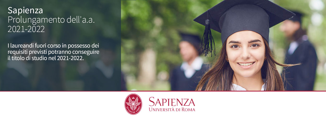 Sapienza | Prolungamento dell'a.a. 2021-2022