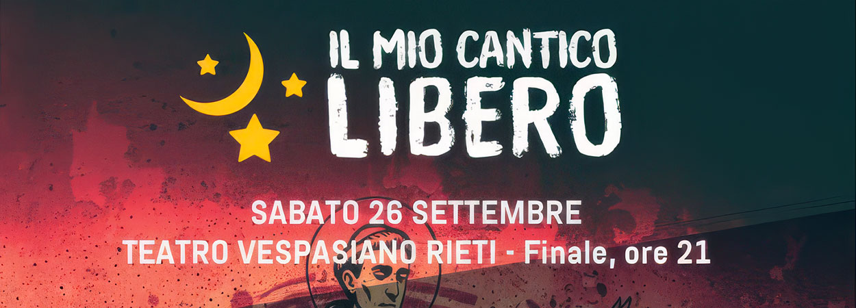 “Il mio Cantico Libero”: musica e giovani talenti al Teatro Vespasiano