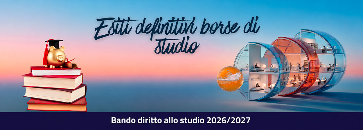 DiSCo Lazio |  Esiti definitivi borse di studio | Bando diritto allo studio 2026/2027
