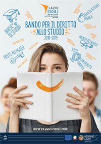 SdM | BANDO DIRITTO ALLO STUDIO A.A. 2018-2019 • BORSE DI STUDIO LAZIODISU